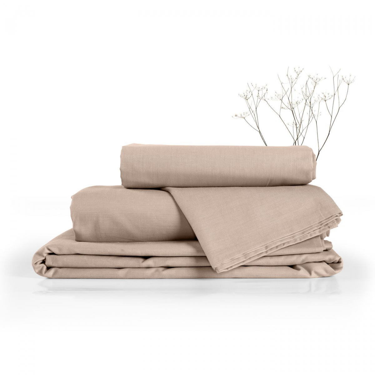 Простыня Verossa Melange Praline3