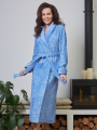 Халат женский Белинда L/XL фиалка (Олигатекс)