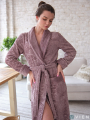 Халат женский Миранда 3XL сухая роза (Олигатекс)