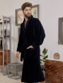 Халат мужской Даниэль 2XL синий (Олигатекс)