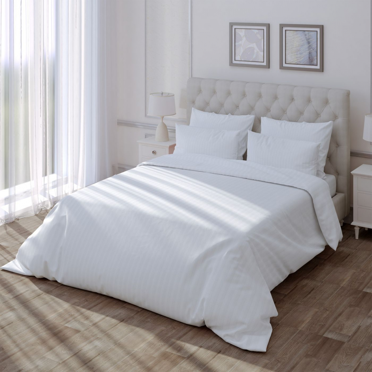 Простыня Verossa Stripe Royal3