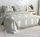 КПБ DreamTex Бязь Эко перья